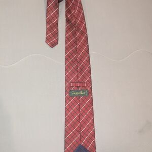 Valentino Red Patterned Tie